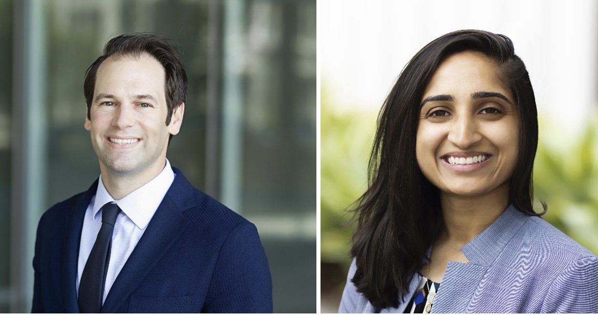 Dr. Geoffrey Buckle, MD, MPH, and Dr. Rohini Jan, MD